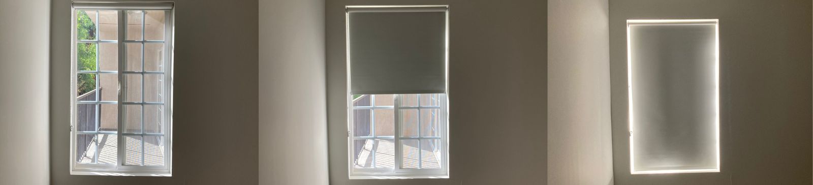 Precision-fitted custom window shades in bedroom ensure complete darkness and privacy for Palo Alto home