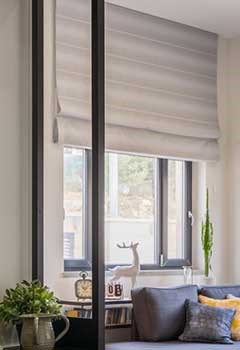 Electric Roman Shades, Palo Alto