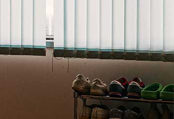 Fabric Vertical Blinds, Stanford